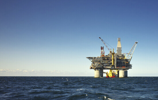 Offshore oil production rig