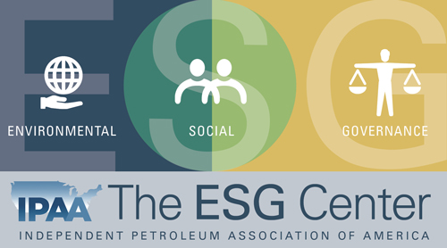 The IPAA ESG Center Logo